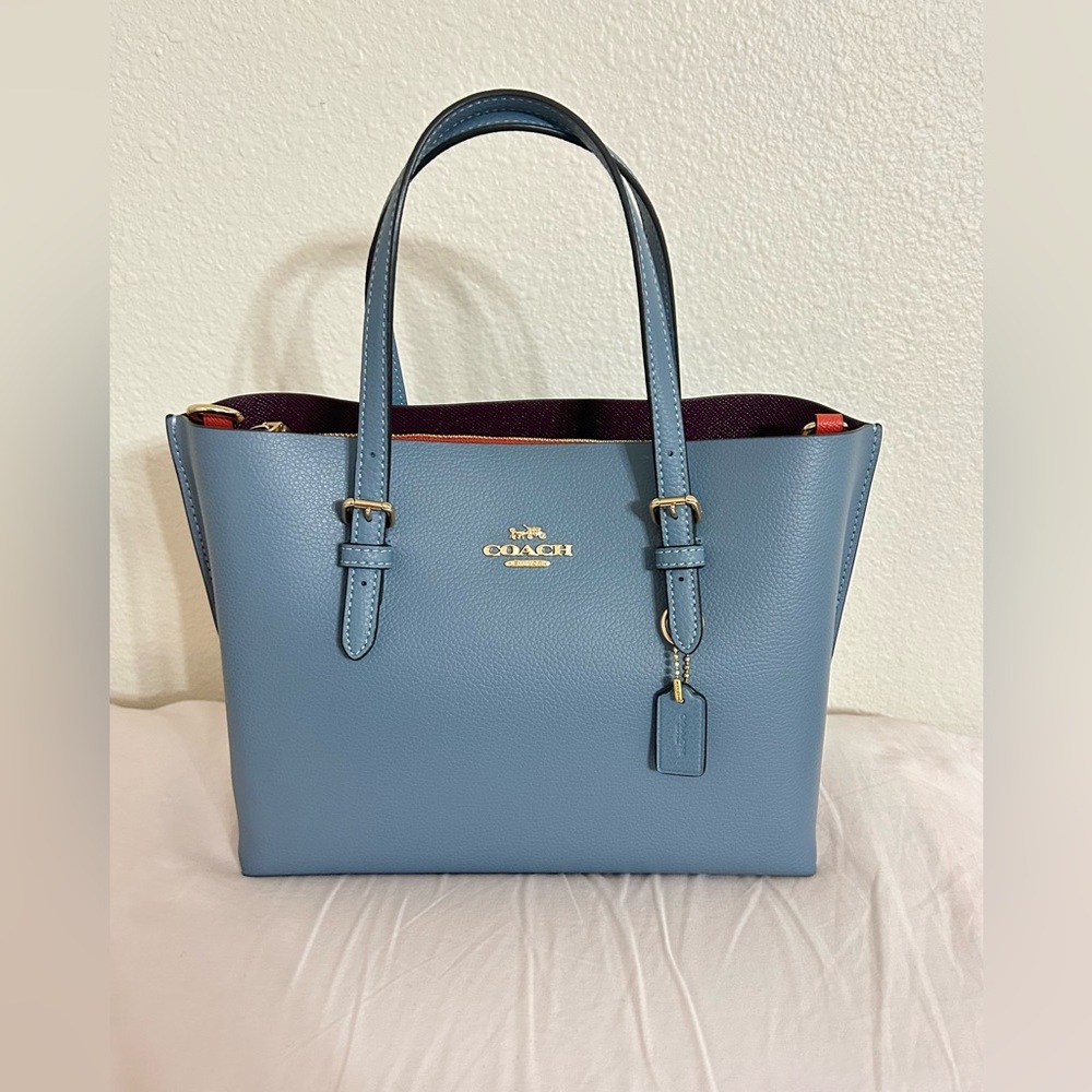 Coach Mollie Tote 25 Indigo C4084